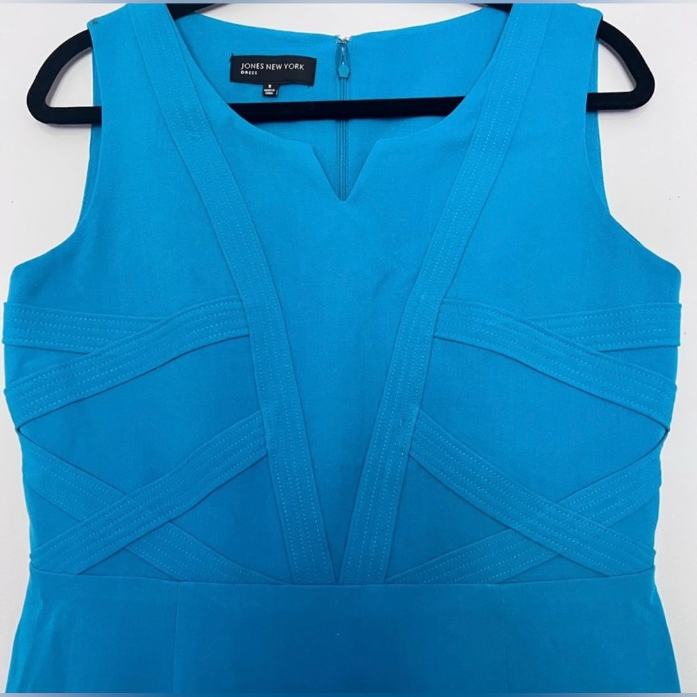 Jones New York Turquoise Dress - Picture 7 of 8